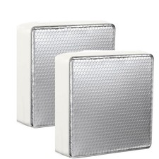 2 Pack RV Vent Insulator 14  14  3" RV Skylight Cover with Reflec... Fast Ship