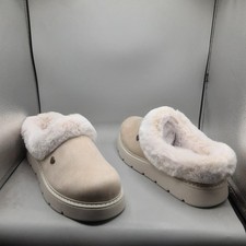 Skechers Women's Bobs Keepsakes Lite Slippers Cozy Blend 9M Off White A254