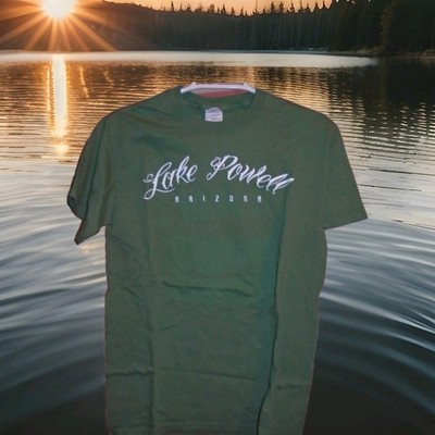 LAKE POWELL ARIZONA WOMANS TSHIRT SIZE SMALL WORN A FEW TIMES