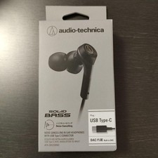 Audio-Technica ATH-CKS330NC USB-C Wired Noise Canceling Earphones 1.2m New