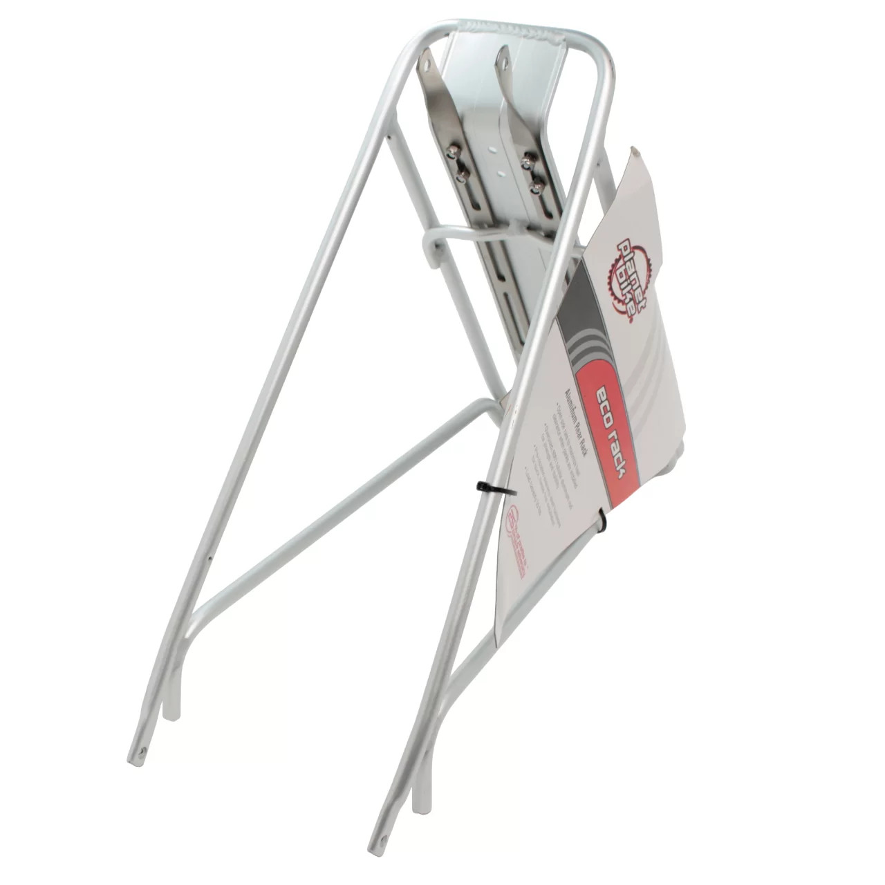 Planet Bike Eco Rack &ndash; Rear Bicycle Cargo Rack, Silver, Pa