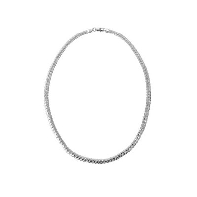 Ice City 6mm Cuban Link Necklace - Premium Silver Finish