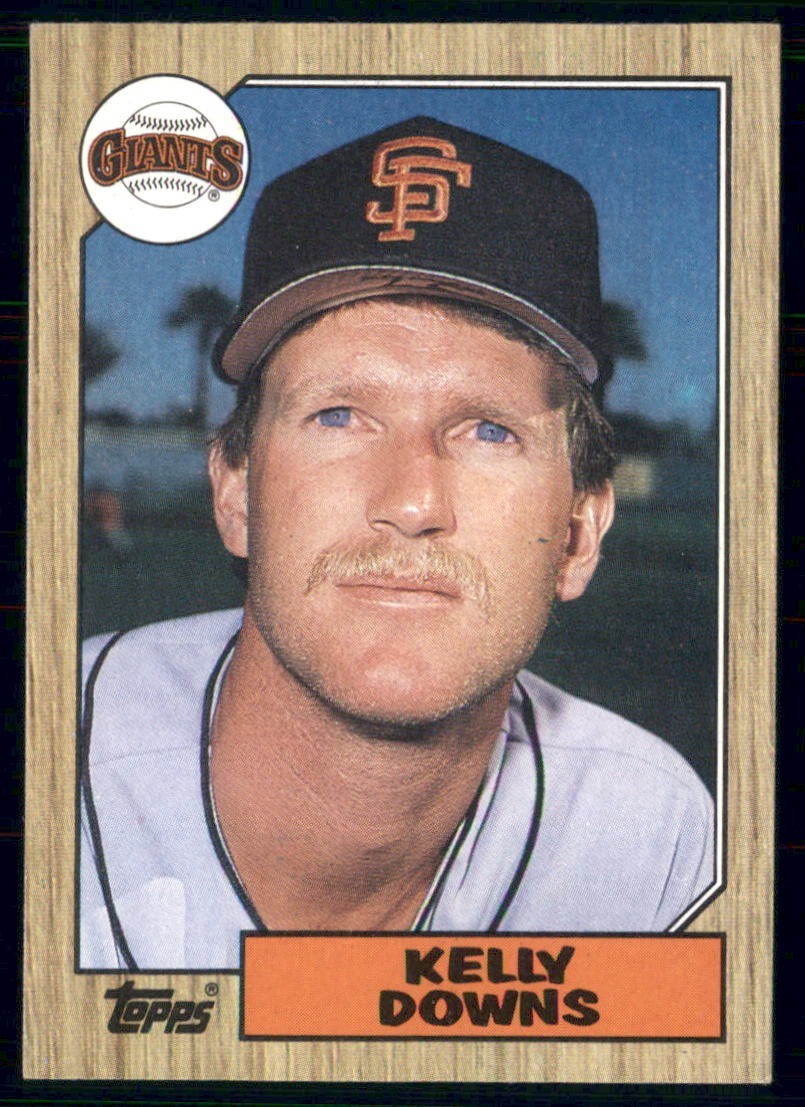 1987 Topps - Kelly Downs #438 (RC)