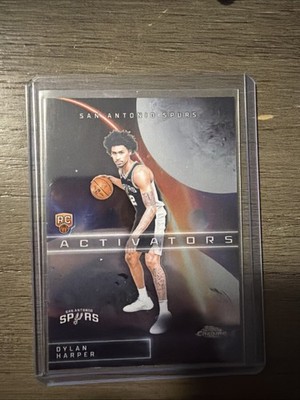 2025-26 Topps Chrome Basketball Dylan Harper RC Activators
