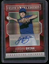 2014 Panini Elite Extra Edition #17 Jordan Brink Signatures #/799