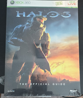 Bungie Halo 3 Official Strategy Guide Book Xbox 360 Master Chief 2007