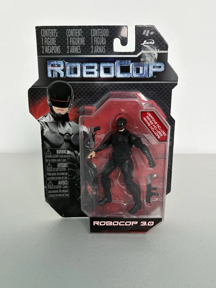RoboCop 3.0 Black Action Figure 2014 Jada Toys 84125 Collectible - Image 2 of 4