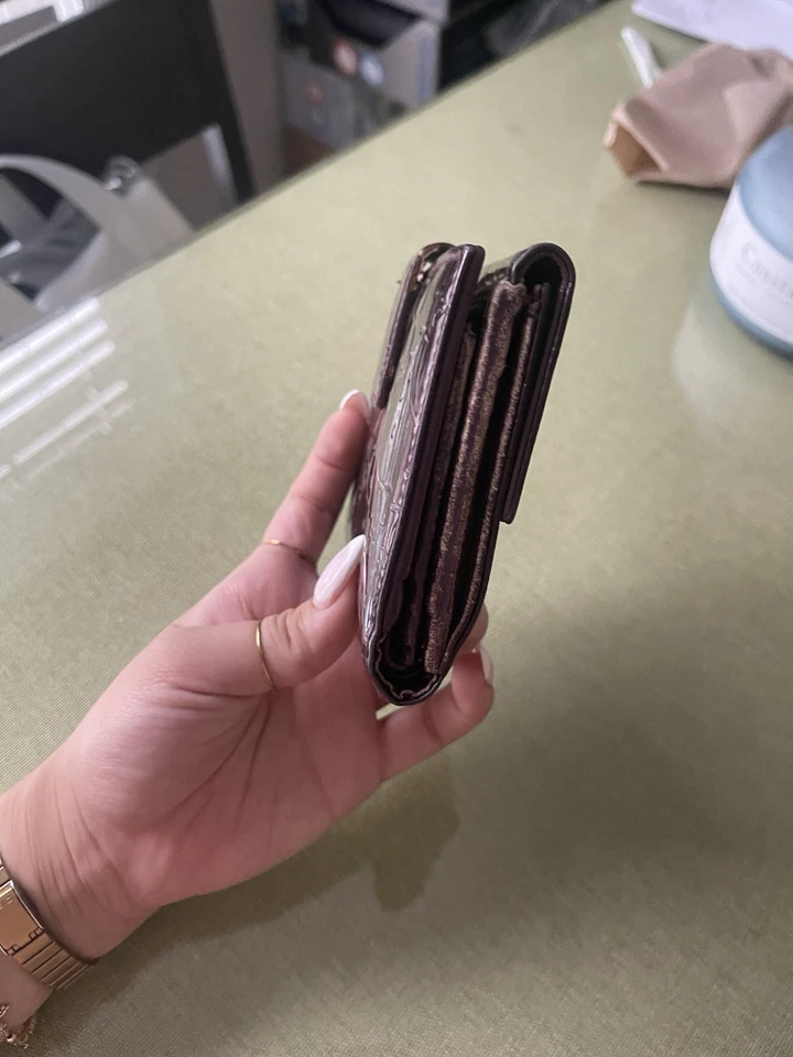 迪奥专利Monogram钱包(波尔多/梅色) — 第 4/4 张图片