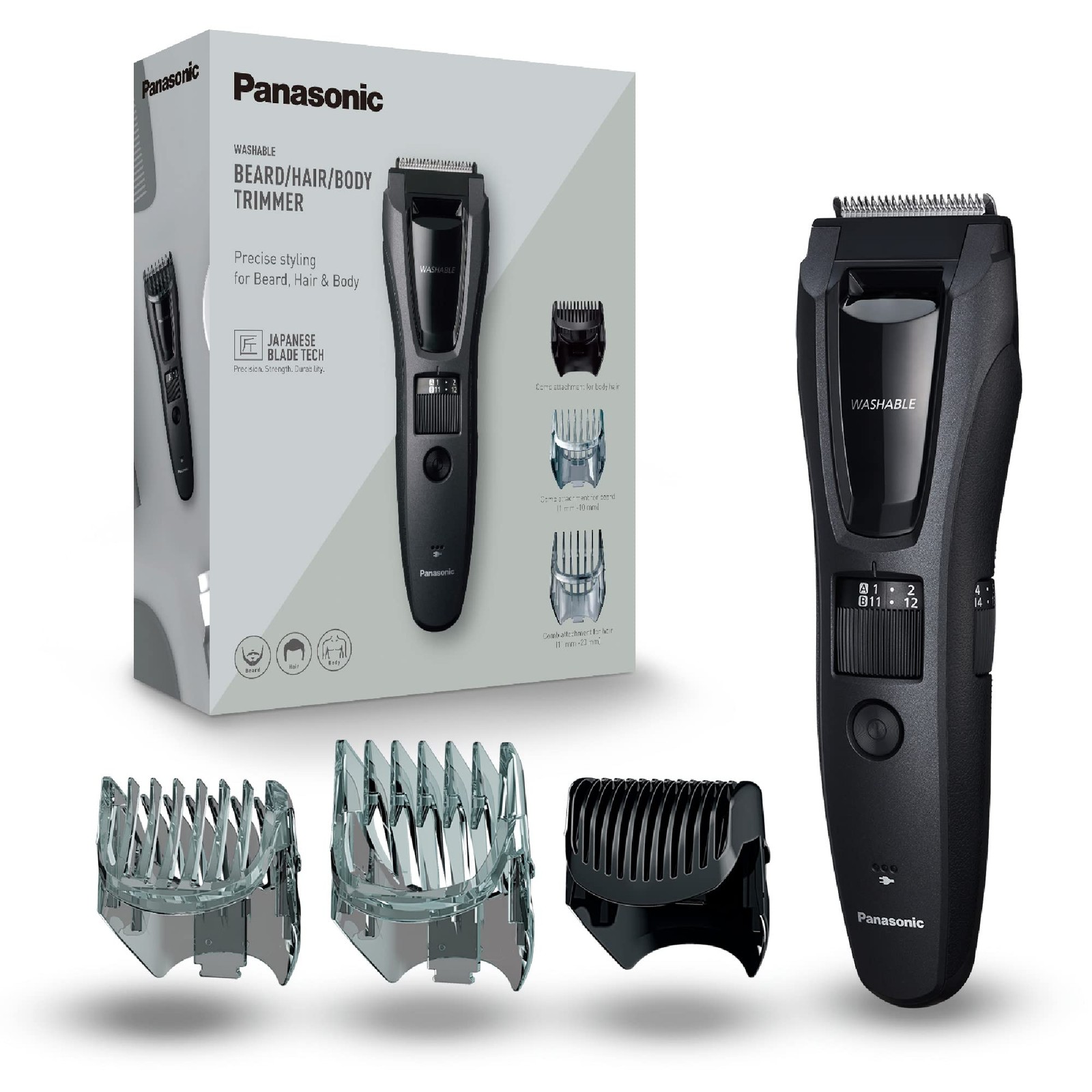 Tagliacapelli Portatile Panasonic Uomo: Ideale per Viaggi e Business