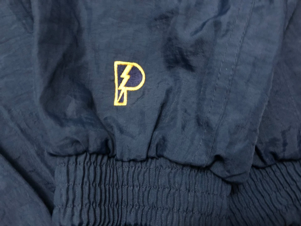 VINTAGE WEST VIRGINIA UNIVERSITY PULLOVER JACKET MENS XL MOUNTAINEERS PRO PLAYER - Image 3 of 4