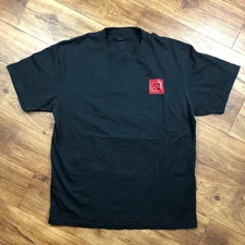 Ethika Men Sz L Classic Fit Black Red White Short Sleeve T Shirt