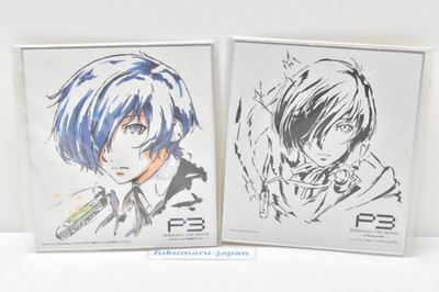 Persona 3 DER FILM makoto yuuki Shikishi farbiges Papier 2 Sorten Set