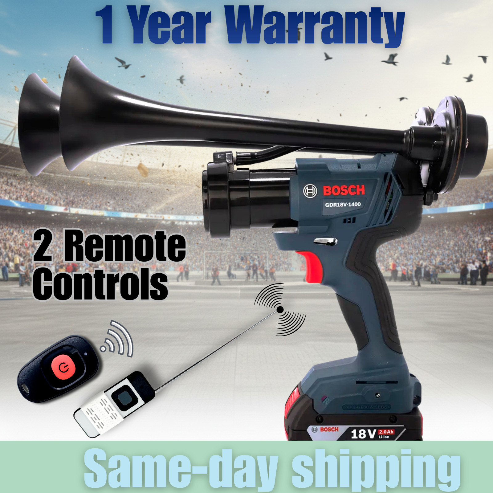 Impact Sports Boat | Two Remotes Included