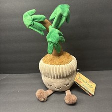 Greenhouse by Russ 12 inch David The Money Tree Plush Toy Plant New With Tag