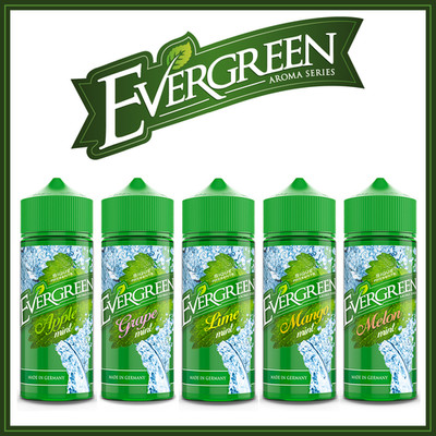 Evergreen Longfill Aroma 8 ml - Aromakonzentrat für 120 ml Liquid - 5 Sorten