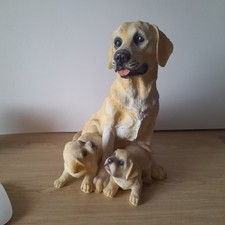 Golden Labrador large 32cm quality lifelike Leonardo ornament figurine, unboxed