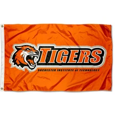 RIT Tigers Orange Flag Large 3x5