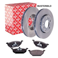 FEBI BILSTEIN Bremsenset Scheiben + Bel�ge vorne f�r BMW 5 5 Touring G31 X3