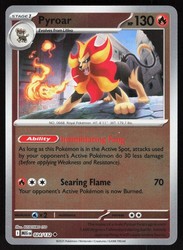 Pyroar 024/132 Mega Evolution Reverse Holo