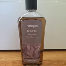 PIER 1 IMPORTS Patchouli Reed Diffuser Oil RARE BRAND NEW 16 Oz