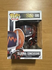 RARE Funko Pop! Games League Of Legend LOL DJ Sona: Concussive Vinyl Figure #08