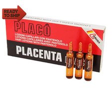 Hair Loss Placenta Placo for Hair Intensive Treatment 12 Vials 0,35 Oz 