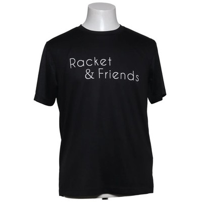 Frankie & Friends, T-shirt, Größe: L, Schwarz, Polyester, Print, Herren #c6s