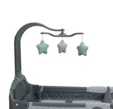 Graco Pack n Playard PlayManor Replacement Mobile With Stars Clip On