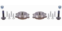 2X Vaico Radlager Radlagersatz Hinten Vorne FüR Audi A4 Avant 8K5 B8 A6 4G5