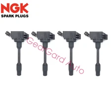 OEM NGK Ignition Coils ×4 9091902277 for Toyota Lexus 2.0L/2.5L A25A M20A G16E