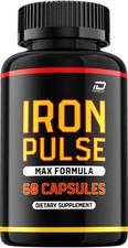 (1 Pack) IronPulse Capsules – Iron Pulse Vitamin Complex Pills, Energy