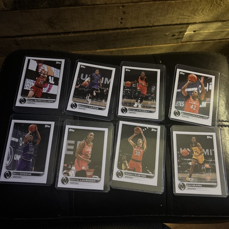 2023 athletes Unlimited Lot (8) Cards