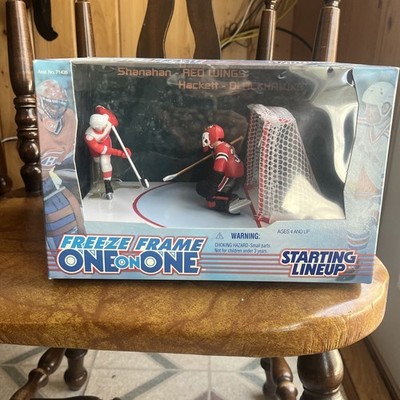 1997 Starting Lineup Freeze Frame Brendan Shanahan vs Jeff Hackett
