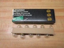 Sylvania 98 Miniature Lamp Light Bulbs Pack of 10 