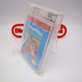 NES Nintendo FISHER-PRICE: PERFECT FIT - VGA GRADED 80 NM SILVER! NEW & Sealed!