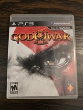 GOW3 Sony PlayStation 3 PS3 God of War III 3 Action W/Manual Tested & Works 