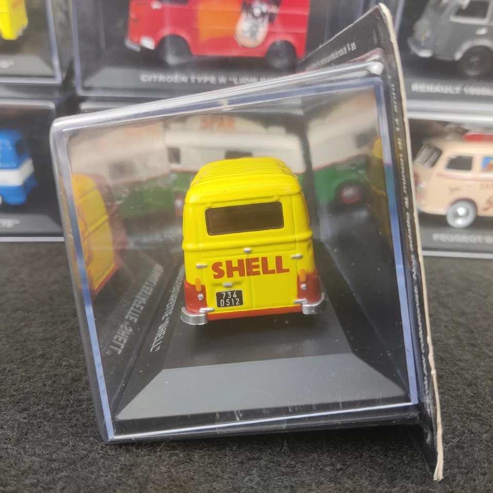 FURGONE RENAULT STAFETTE SHELL IXO 1:43 NUOVO SCATOLA + BLISTER - Immagine 4 di 4