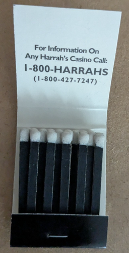 Harrah's Casinos Nouvelle-Orléans Louisiane 20 Strike Matchbook The Big Easy Party - Photo 3/5