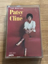 THE BEST OF PATSY CLINE Cassette, 1985, MCA HANC-20241