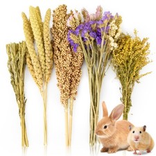 Natural Hamster Bedding Sprays - Foraging Habitat Decor Cage Accessories, Hid...