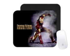 Custom Mouse Pad Iron Man Superhero Gift Office Computer Desk Mat
