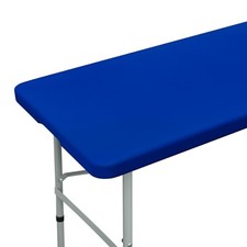 Fitted Rectangle Tablecloth 24 x 48 Inch 48" x 24" Rectangular Royal Blue