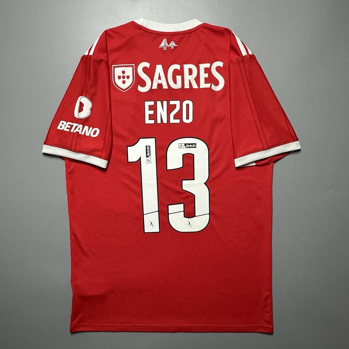 BENFICA ADIDAS 2022/2023 FOOTBALL HOME JERSEY #13 ENZO FERNANDEZ