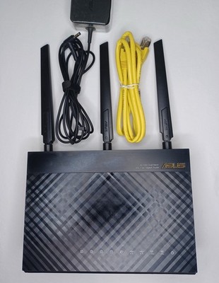 ASUS AC1900 Dual Band 802.11ac Gigabit Wireless Router, Black