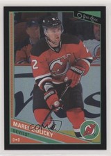 2013-14 O-Pee-Chee Black Rainbow Foil 61/100 Marek Zidlicky #360 1s8