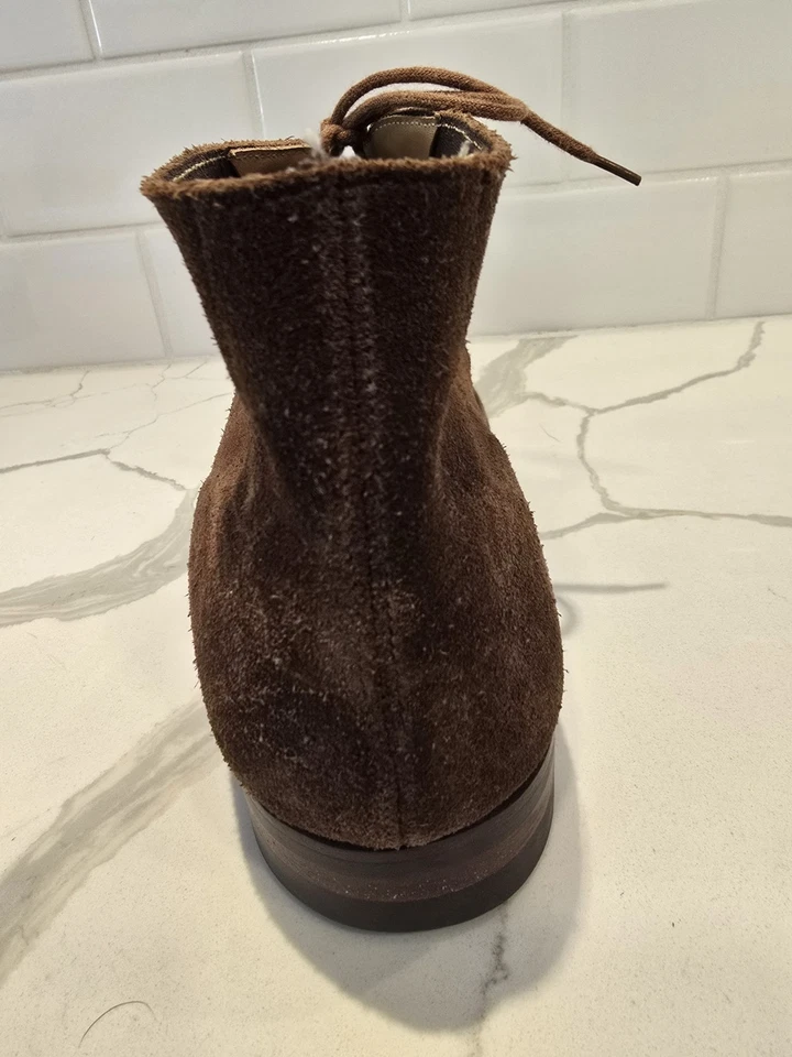 Crockett & Jones Hartland 2 Botas de Gamuza Marrón Reino Unido Talla 8 E Derby Chukka EE. UU. 9D Foto 4 de 4