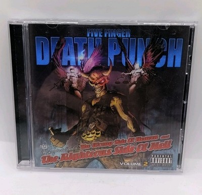 Five Finger Death Punch Wrong Side of Heaven Righteous Side Hell CD 5FDP Vol 2