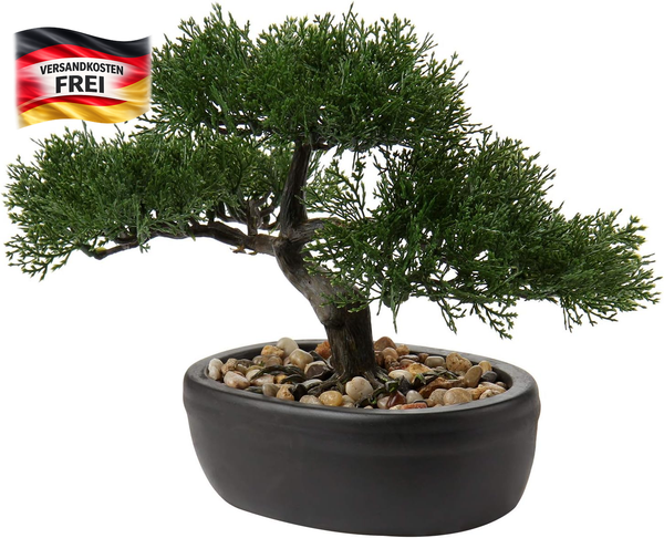 Kunstbonsai Zeder Pflegeleicht Naturgetreu FüR Wohnzimmer BüRo Fensterbank-image