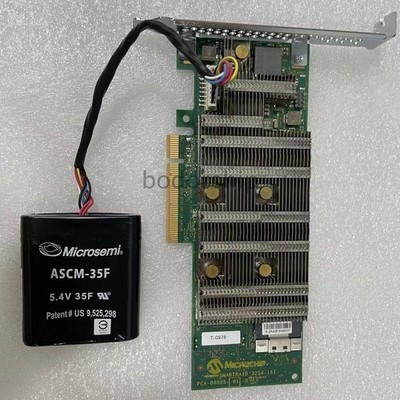 3254-8i RAID Card , 24g, 4G Cache with battery, mixed mode packaging MicroChip