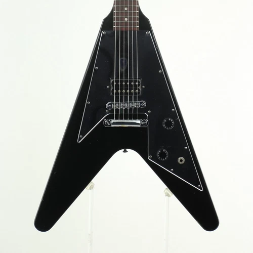 Gibson Flying V 67 Rei 1H MOD Mirror Pick Guard Ebony Used Electric Guitar  1999